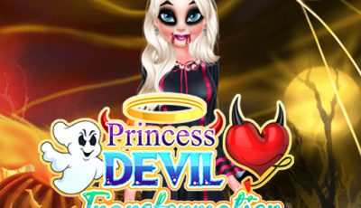 لعبة تلبيس الأميرة الشيطانية