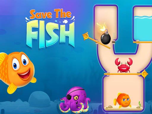 لعبة إنقاذ السمكة العاب مغامرات اونلاين مجانية Save The Fish 1