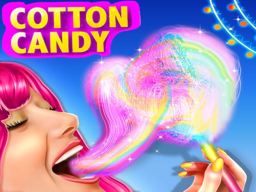 لعبة تحضير حلوى القطن ألعاب بنات طبخ أونلاين Rainbow Cotton Candy