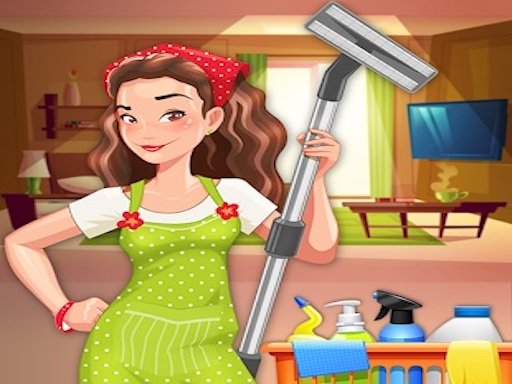لعبة تنظيف المنزل العاب بنات أونلاين House Cleaning Game