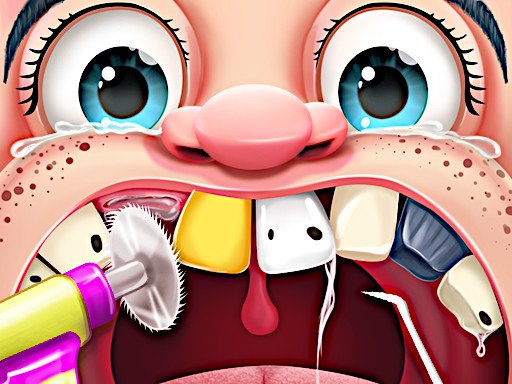 لعبة طبيب الأذن المجنون العاب طبيب اونلاين مجانية Crazy Dentist