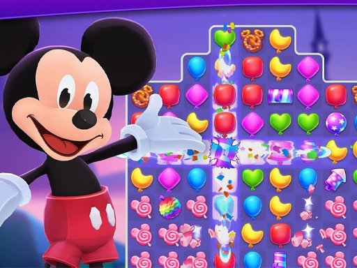 لعبة مطابقة ديزنى الثلاثية العاب مطابقة اونلاين مجانية Disney Match 3 Puzzle