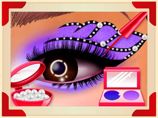 لعبة مكياج عيون الاميرة العاب مكياج للبنات مجانية Incredible Princess Eye Art 2