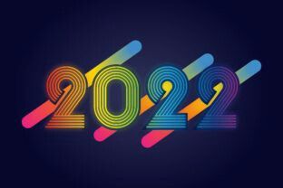بطاقات تهنئة بمناسبة العام الميلادى الجديد 2022