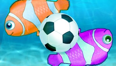 العاب اطفال 2022 – لعبة كرة قدم الأسماك