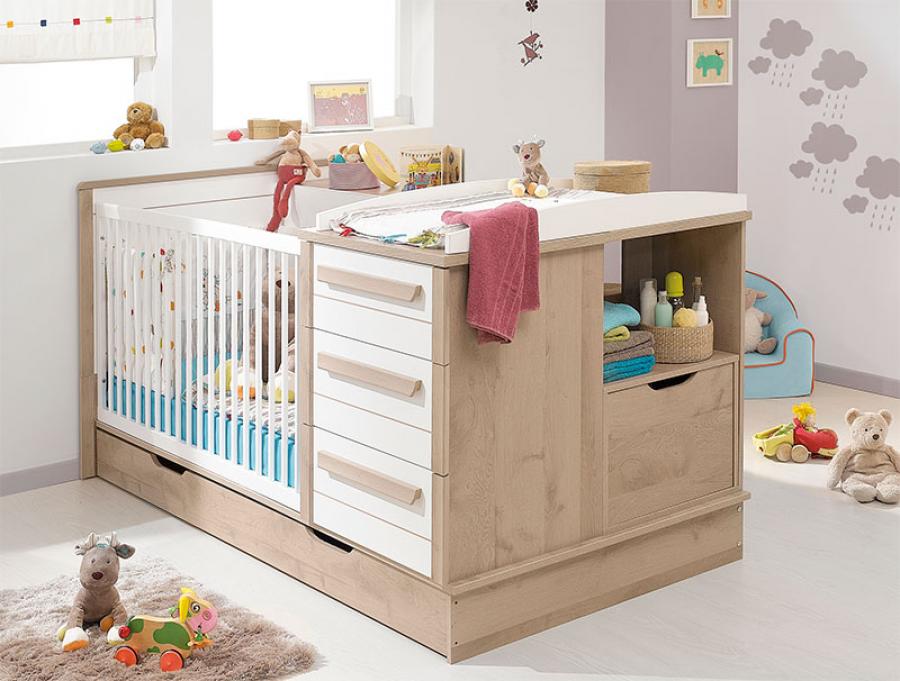 أفكار ديكور سرير البيبي حديث الولادة من الخشب