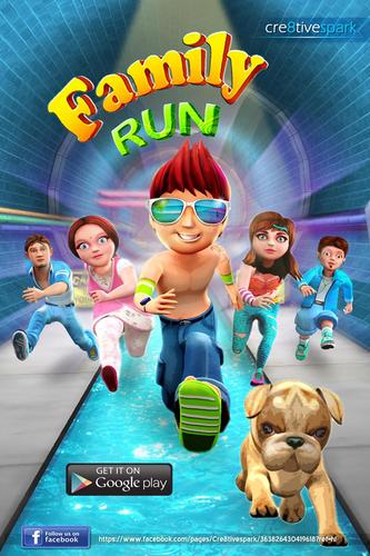 تحميل لعبة Family Run 3D للآيفون